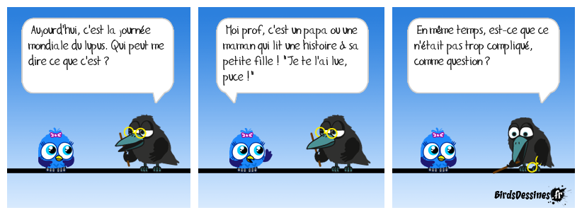 Reste au niveau, prof !