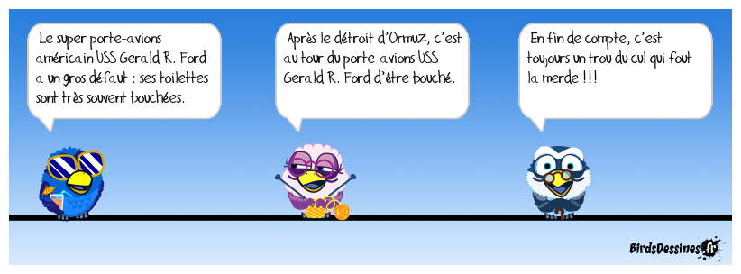 Problème d’évacuation !