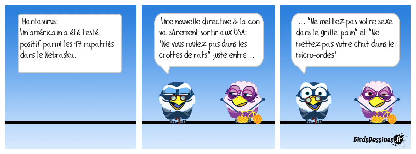 Nouvelle directive aux USA...