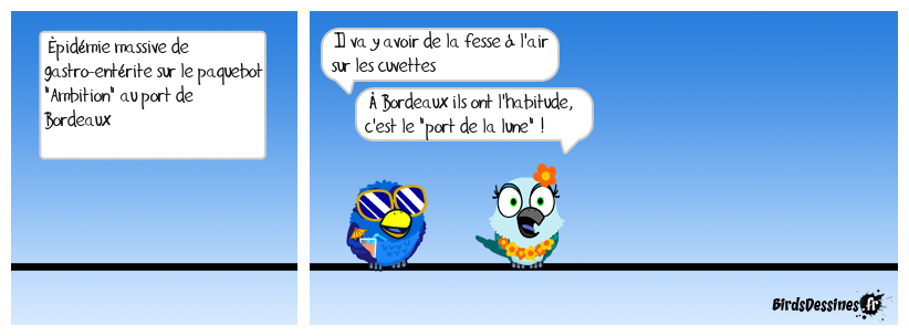 Le port de la lune...