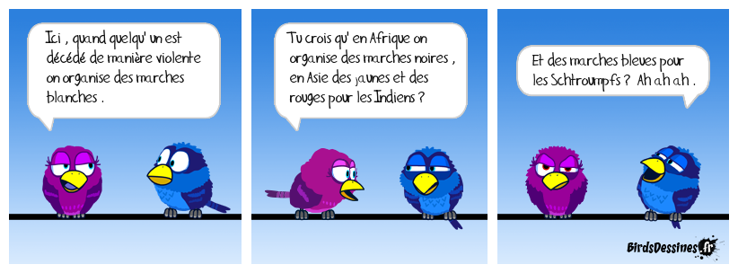 attention à la marche !