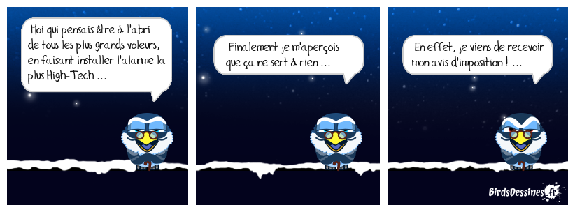 en espérant que les impôts t'iront ...