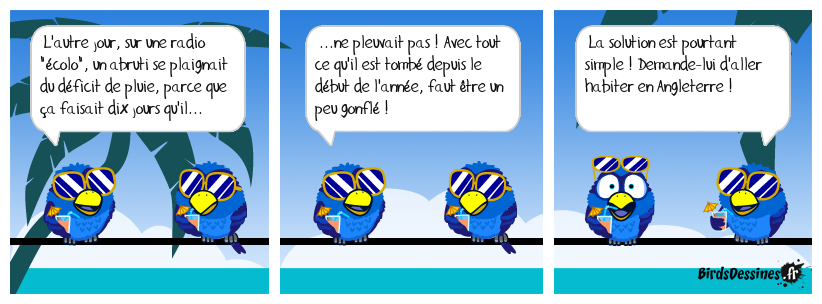 Le climat y est particulièrement favorable pour eux.