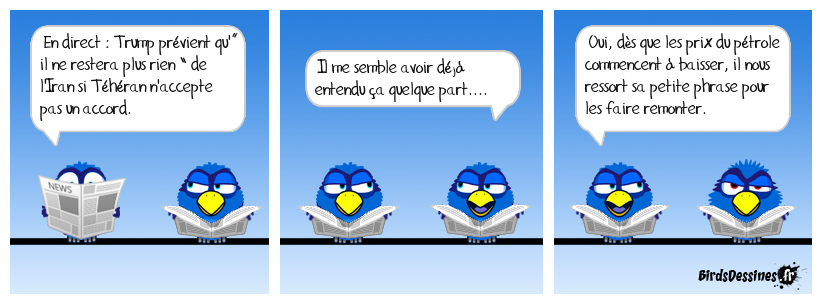 Avant de faire marche arrière.