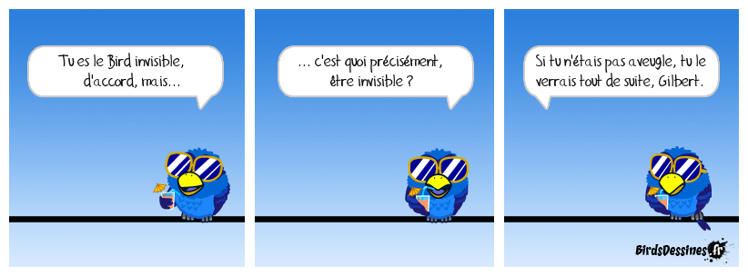 Venez voir le Bird invisible ! 11