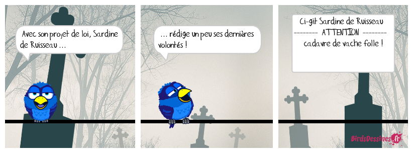 Faudrait pas que les p'tites bêtes s'empoisonnent !