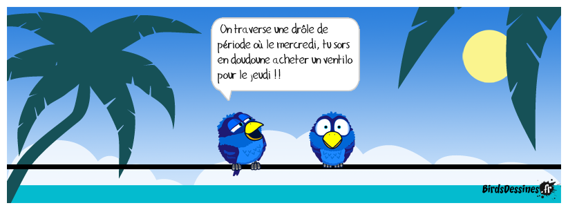 Y’a pu d’saison ma bonne dame !