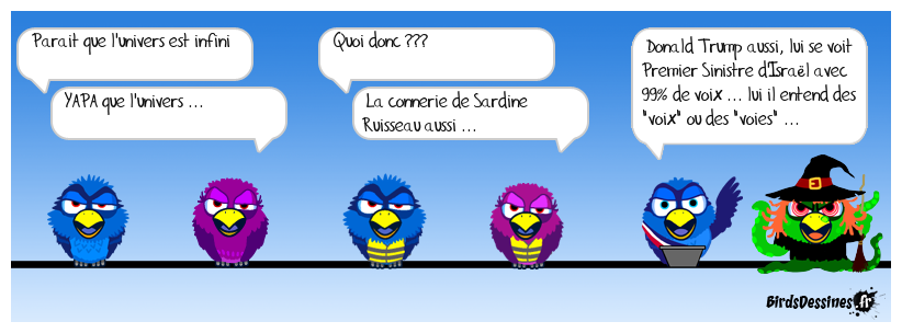 Je vois des voix avec des voies ...