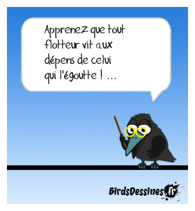 Toujours le premier bas qui goutte ! ...
