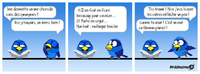 Devinette du jour en charade