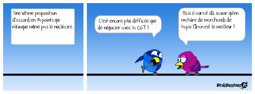 Les bons marchands de tapis !!