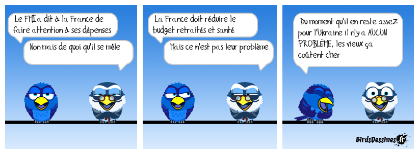 Les vieux ne devraient même pas exister ...