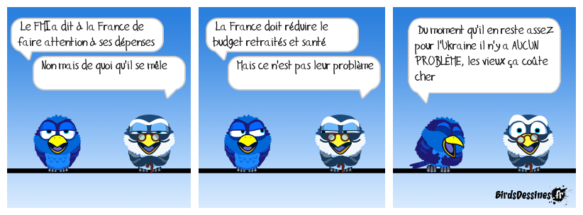 Les vieux ne devraient même pas exister ...