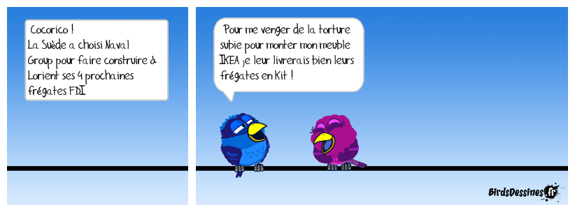 Frégates suédoises en Kit !