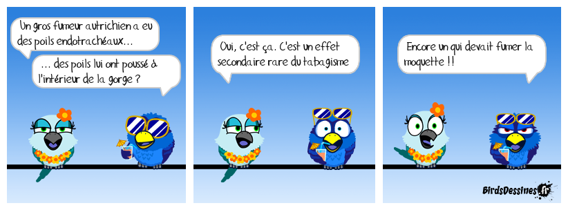 Fumage de moquette !