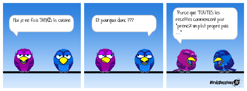 Voilà pourquoi je ne peux pas faire 