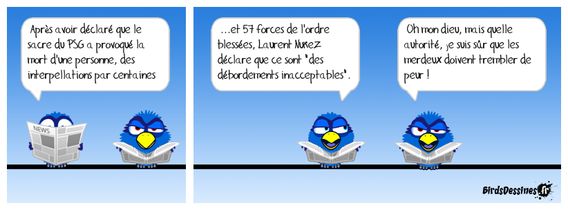 Avec des types comme ça, on n'est pas sortis de l'auberge !