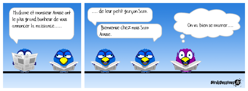 Il ne va pas être triste !