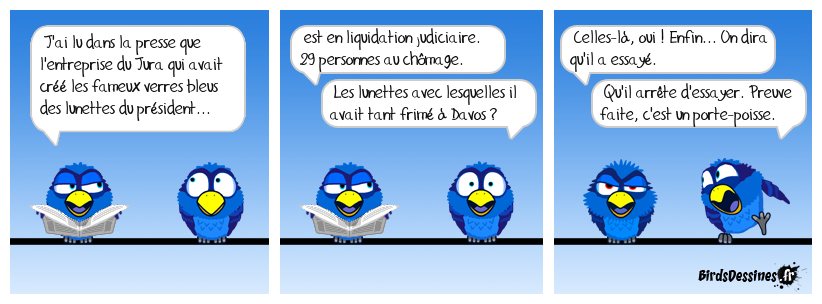 Il leur a mis l'œil !