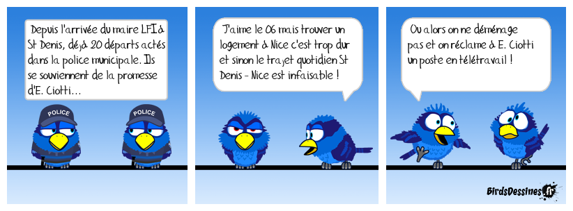 La Police Municipale en télétravail...