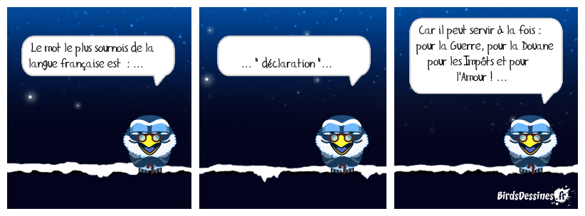 rien à déclarer ? ...