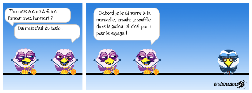 C'est ça les vieilles mécaniques