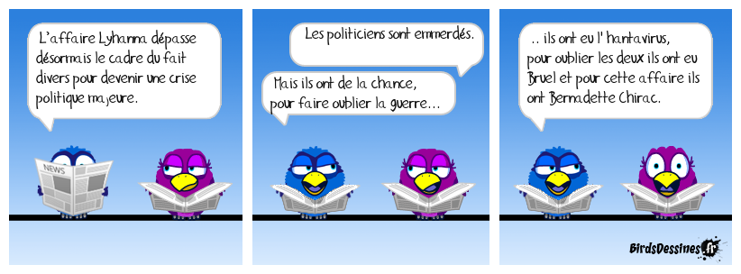C'est réglé comme du papier à musique...