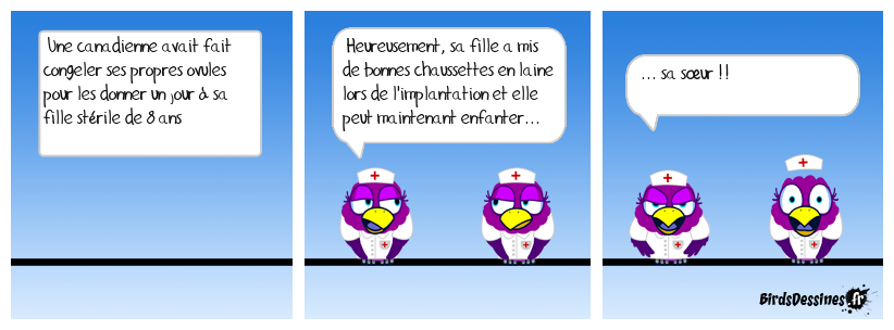 Tabernacle, chuis la mère de ma sœur !!