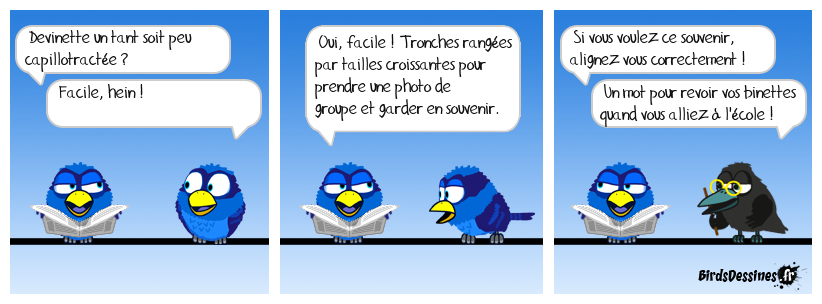 Devinette du jour, bonjour !