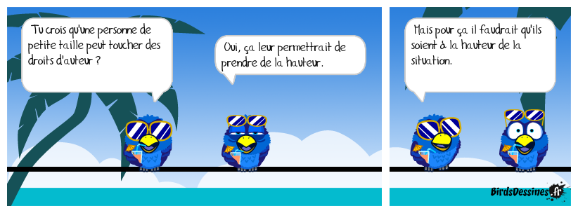 J'ai honte d'être l'auteur de cette bédé.