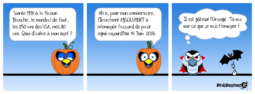 C'est l'anniversaire du Mégalorangé...
