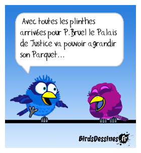 De nouvelles plinthes pour le parquet !