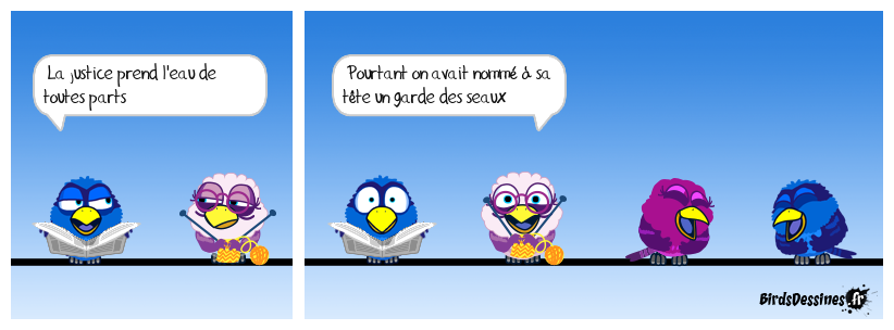 Mais que fait le Garde des seaux ??
