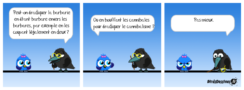 Être civilisé ou pas