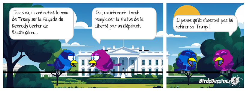 La Trump de l'éléphant !