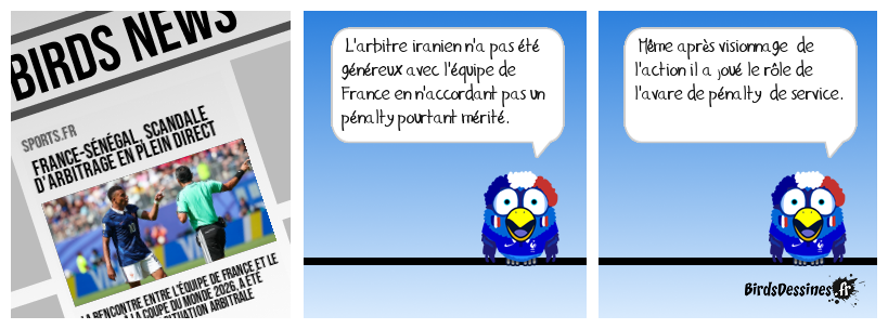 L'arbitre Harpagon ...