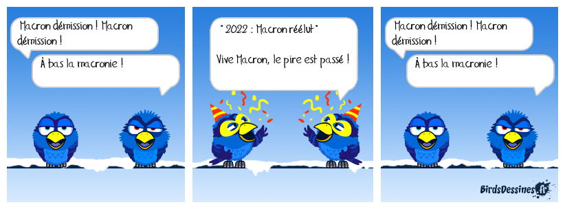 Macron et ses détracteurs…