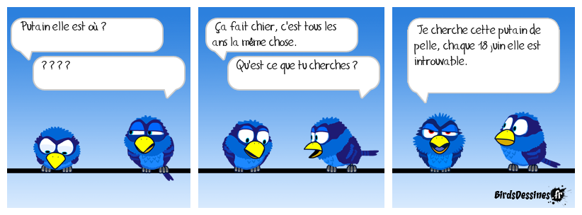 Quand on n'a pas de mémoire.....