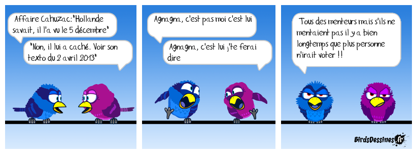 Tous des menteurs !