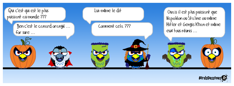 Plus mégalo que lui ... 