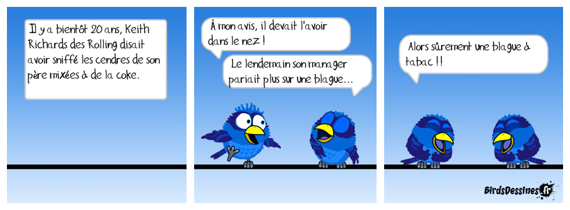 La blague de Keith Richards !