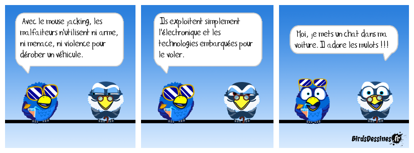 La technique évolue et Maurice a trouvé la parade !