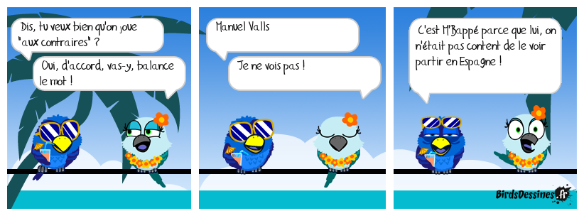 Le jeu des contraires...