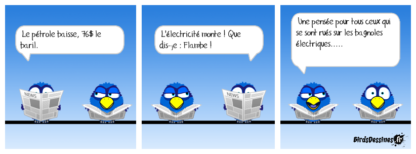 Avant une petite (grosse) augmentation des taxes sur l'élec.