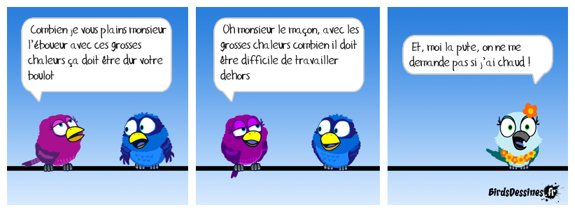 Et moi devant mon ordi on ne me plaint pas ?