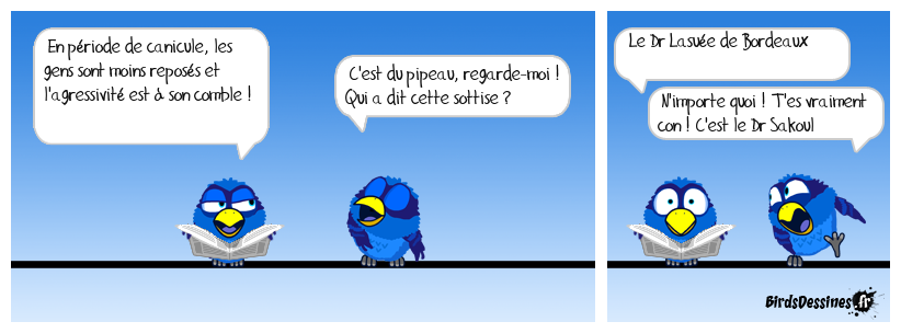 Au comble de l'agressivite !