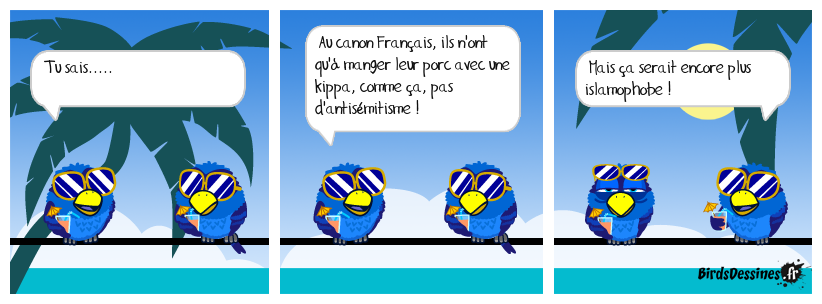 Et chez moi ? c'est correct ou pas, le porc ? (je déconne....)