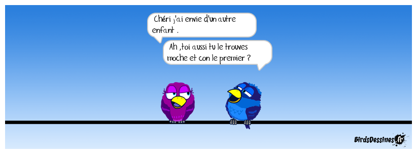 -Ouah, mais non, t'es pas moche!