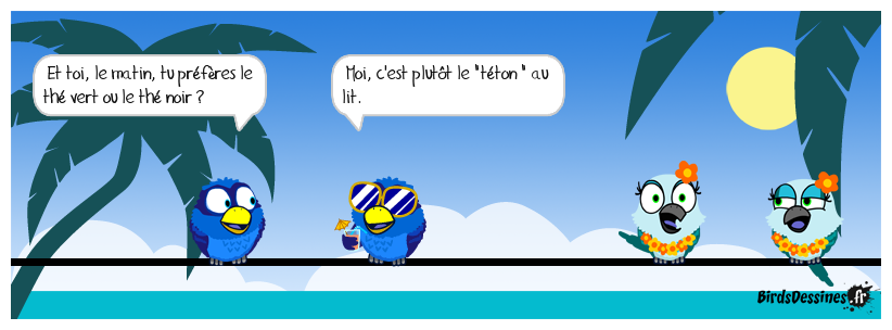 Le soir, un thé tard ?