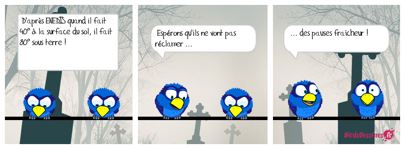 Autrement ils débrayent et ils arrêtent de faire le mort ?